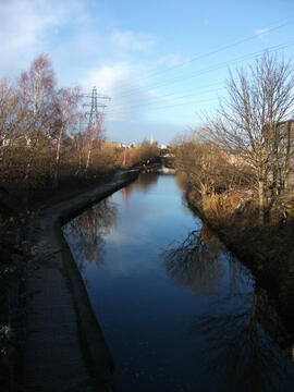 View of canal from Bristol Road