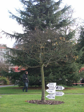 Guild Council Elections Campaign Sign