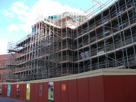 Construction of the New Music Department