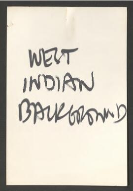 West Indian background