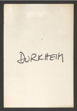 Durkheim
