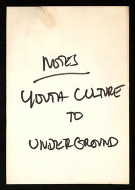 Notes YC to Underground